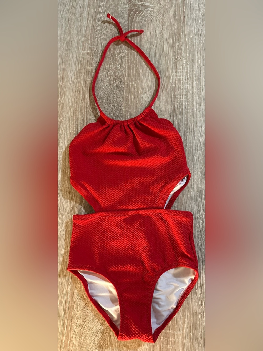 Girls Cutout One-Piece Swimsuit